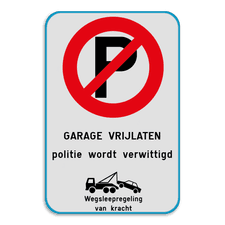Aluminium bord, omgeplooide rand met gelaste profielen