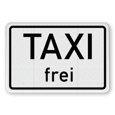 Verkehrsschild aus DibondTraffic mit Alform Rahmen