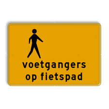 Aluminium omleidingsbord met een dubbel omgezette rand