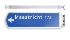 Lichtwegwijzer (LWW) - 230V AC LED - 7m kabel