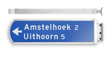 Lichtwegwijzer (LWW) - 230V AC LED - 7m kabel