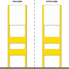 Zoneportaal 1x RVV Zone DZ+ 2 SHP