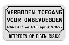 Aluminium bord, omgeplooide rand met gelaste profielen