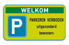 Aluminium bord, omgeplooide rand met gelaste profielen