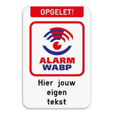 Aluminium bord, omgeplooide rand met gelaste profielen