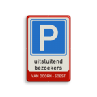 Verkeersbord Parkeren - van Doorn Soest