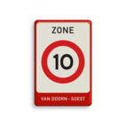 Verkeersbord A01 - van Doorn Soest