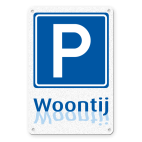 informatiebord ARV E04 - Woontij logo