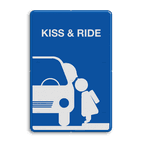 Informatiebord kiss&ride FC eigen ontwerp - 90 graden