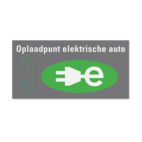 Informatiebord Opladen elektrische auto