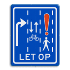 Verkeersbord RVV VR09-14