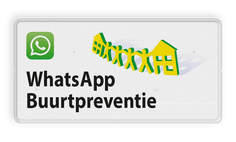 Verkeersbord L209e WhatsApp Buurtpreventie - 02