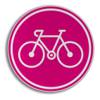 Logobord rond - Giro  Apeldoorn