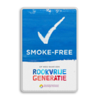 Informatiebord SMOKE-FREE - Op weg naar een Rookvrije generatie