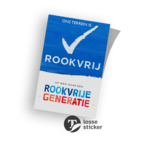 Stickers ROOKVRIJE GENERATIE - op maat!