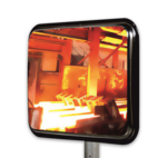 Miroir industriel résistant à la chaleur 800x600mm