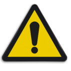Autocollant ou panneau - W001 - Danger général