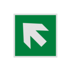 Autocollant ou panneau - E006 - Flèche de direction