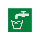Reflecterende sticker of bord Pictogram E015 - Drinkbaar water