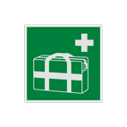 Reflecterende sticker of bord Pictogram E027 - Medische noodtas