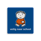 Attentiebord Dick Bruna - veilig naar school - LV.AB.G1