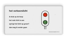 Lesbord Dick Bruna - het verkeerslicht - LV.LB.B2