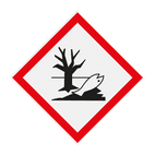Reflecterende sticker of bord Pictogram GHS09 - Milieugevaarlijke stoffen