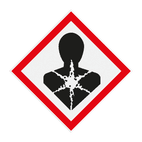 Reflecterende sticker of bord Pictogram GHS08 - Lange termijn gezondheidsgevaarlijke stoffen