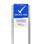 Portaalsysteem bord + logo - Smoke-free Generation