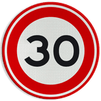 Verkeersbord RVV A01-030