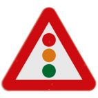 Panneau SB250 - A33 - Signaux lumineux de circulation