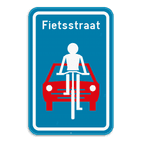 Verkeersbord SB250 F111 - Fietsstraat