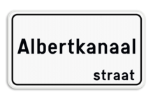 Straatnaambord België 4:2