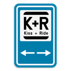 Parkeerbod Kiss&Ride + pijl