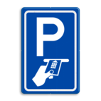 Verkeersbord RVV BW112 - Betaald parkeren