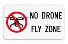 Panneau de signalisation - Zone interdite aux drones