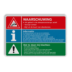 Informatiebord - Eikenprocessierups - eigen ontwerp