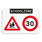 Informatiebord - Schoolzone - A23 - C43