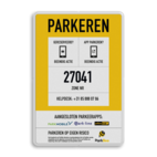 Zonebord PARKEREN Entree - Parkeerapps - ParkBee