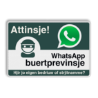 WhatsApp Attinsje buertprevinsje Ynformaasje board 01 - L209wa-f