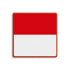 Dagteken rood boven wit (Art. 3.25 BPR)