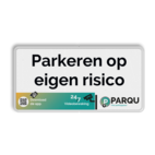 Informatiebord PARQU - 2-1 | Tekstvlak
