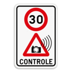 Verkeersbord Snelheidscontrole