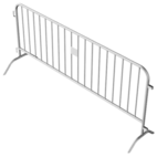 Barrière en acier 18kg - 250cm - 18 barreaux