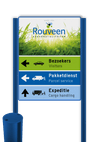 Portaalsysteem TS-R70 met informatiebord (2:3) + eigen ontwerp/beeldmateriaal