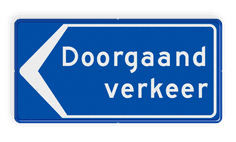 Verkeersbord RVV BB100l