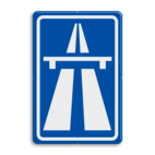 Verkeersbord RVV G01 - Autosnelweg