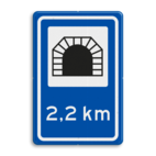 Verkeersbord RVV L13 - Verkeerstunnel