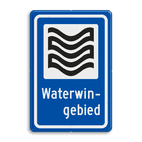 Verkeersbord RVV L304b - Waterwingebied