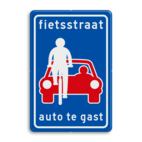 Verkeersbord RVV L51b - Fietsstraat